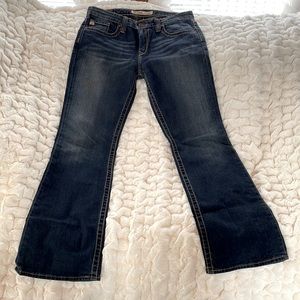 Big Star  Casey Jeans.  Size 30R.  Low rise.  Flare leg.
